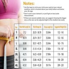 Neoprene Adjustable Shoulder Back Body Elastic Posture Corrector Full Back Brace