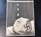 1942 Usa War Bonds Nazi Germany Wwii Ww2 World War Cincinnati Newspaper Cartoon