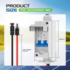 Solar Panel Disconnect Switch  Cgele 20 Amp Dc 500v Breaker Box Pv   