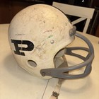 Vintage Helmet Wilson From The Late 1970s Or Early 1980s  With Chinstrap  White