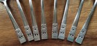 Oneida Community Coronation Silver Plate  8 Teaspoons  6 