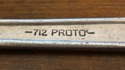 Proto   712 Adjustable Wrench 12  Forged Steel U s a- Vintage