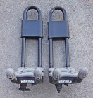 Yakima Hullraiser Roof Rack Kayak Carriers  One  1  Pair W  Bar Mounts   8004039