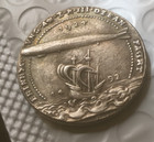 German Coin  Token Restrike 40mm   Graf  Zeppelin    10v
