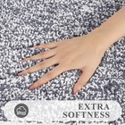 Bathroom Rug Mat Set 3 Piece  Microfiber Shaggy Bath Set  Non-slip Ultra Soft Ca