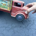 Vintage 1950s Marx Lazy Day Farms Livestock Truck - Metal Tin