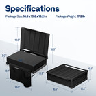 2pc Portable Folding Stadium Seat Chair Padded W  Cup Holder Strap Bleacher Seat