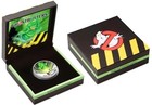 2017 1 Oz Silver  1 Tuvalu Ghostbusters Slimer Pcgs Pf70 Dcam Fdoi Proof Coin 