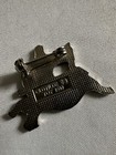 1910 Clotilde Sewing Machine With Floral Designs Lapel Pin Enamel B15