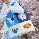     New Loqi Grocery Shopping Tote Bag Dogs Bulldog Pug Chihuahua Stephen Cheetham