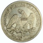 1857-o Seated Half Dollar   Hints Of Luster  Xf   Priced Right 