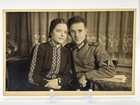Ww2 Mimosa Photo Postcard - Heer Soldat W  Frau