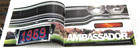 1969 American Motors Javelin Amx Rebel Rambler Ambassador Brochure Original Nos