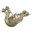  10  5 16  Grade 70 Steel Heavy Duty Forged Clevis Slip Hook With Safety Latch
