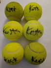 Sports Discovery Lot Of  16  Signed Items - Basketball  Tennis  Baseball