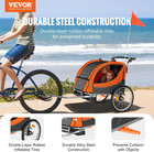 Bike Trailer For Toddlers Kids  Single   Double Seat Options  2-in-1 Canopy Carr