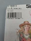 Simplicity 7481 Wrap Apron Pattern Uncut S M L Xl  Daisy Kingdom Free Shipping
