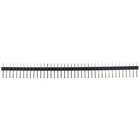 50 Pcs 2 54mm Male Header Pins Connector  0 1 Inch Pitch 40pin Single Row   