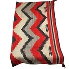 Transitional Navajo Blanket Or Wearing Rug 70  X 54  Diamond Pattern