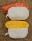 Lot Of 2 New Toy Works Sushi 7 5  Mini Plush Stuffed Dolls