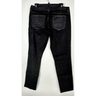 Seven7 Jeans Women s 12 Shiny Skinny Denim Casual Pants 12 Black Wash