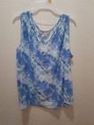 Womens Time And Tru Size Large 12-14 Core Tank Top Shirt Nwt