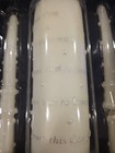 Wilton Wedding Ceremony Unity Candle Set Elegant  with This Ring I Thee Wed 