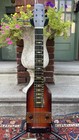 Vintage 1930s-40s 6-string Electric Lap Steel Guitar W original Faux Gator Case