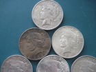 Us Peace Silver  Dollar  - 10 Coins As Pictured -  10 Face Value Lot  39