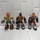 3 Mattel Rescue Heroes 6    Action Figures Bundle