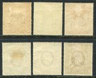 Gb Kgvi 1939-48 2s6d-  1 Sg 476-478c Hinged Mint  cat    375 As U m 