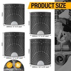 Fiwochic 4 Piece Flexible Pipe Measuring Tool - Wrap 1  To 48   392    