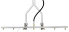 Erie Tools 46in  4000 Psi Water Broom Surface Cleaner W   7  Spray Tip Nozzles