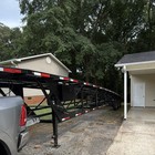 3- Car Hauler Trailer  texas Pride Wedge Trailer 