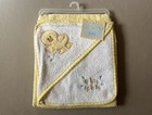 Baby Boy Or Girl Terry Hooded Bath Towel  30    X 30       Washcloth  10    X 10     New