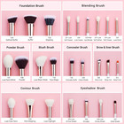 Brand 25pcs Professional Makeup Brush Set Beauty Cosmetic Foundation Power Blush