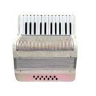 Vintage Sears Silvertone Accordion Vtg 12 Bass 15 Key Made In Italy Works Vgc 