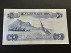 1967 Mauritius 5 Rupees Banknote Paper Money Unc