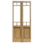 Antique Pair Of 44  French Double Doors  Early 1900 s  Ned2326