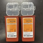 Sharps Container Biohazard Needle Disposal Medline 1 Quart Size Tattoo - 2 Pack