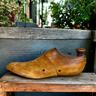 Vintage Wooden Shoe Form Cobblers Mold Left Foot By Decidedly Thompson For Decor