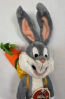 Mighty Star Bugs Bunny 50th Birthday Plush W  Carrot Backpack Large 1990 D886a