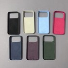 Magnetic Leather Phone Case Original For Iphone 18 Pro Max  18 Pro Magsafe Cover