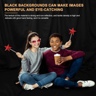 Aimosen 10 X 7 Ft Black Backdrop Background For Photography  High Density Polyes