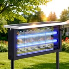 20w Solar Mosquito Killer Lamp - Outdoor Garden Bug Zapper Trap For Patio