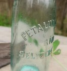 Antique Petaluma Soda And Seltzer Works Collectable Glass Bottle