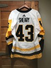 Connor Sheary Game Worn Pittsburgh Penguins Jersey