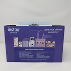 New Fujifilm Instax Mini 12 600024597 Instant Film Camera Bundle Pastel Blue