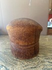Vintage Antique Wooden Wood Hat Mold Millinery Hat Block Form