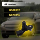 For Pontiac G5 Saturn Vue Sky 2007-2010 2 Camshaft  1 Crankshaft Position Sensor